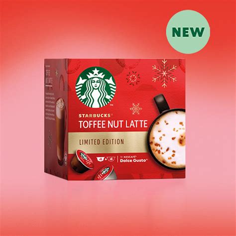 Starbucks Toffee Nut Latte Limited Edition Dolce Gusto E Horeca