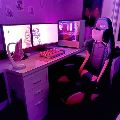 Pink Pc Gaming Setup – HOMYSTYLE