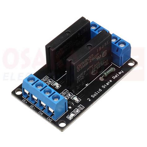 Modulo Rel Estado Solido Ssr Canales Vdc Osaka Electronics