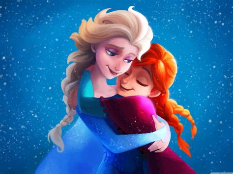 #1249195 HD Frozen Elsa Anna Sisters - Rare Gallery HD Wallpapers