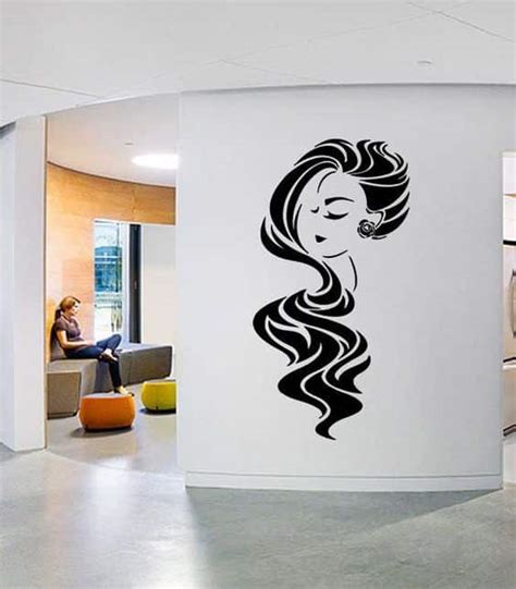 Hair Salon Wall Art Free Vector - Dezin