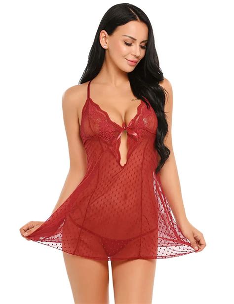 Avidlove Lingerie Sexy Erotic Hot Bodydoll Dress Women Sexy Nightwear