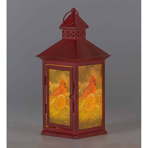 Wind Weather Lighted Cardinal Lantern Wayfair