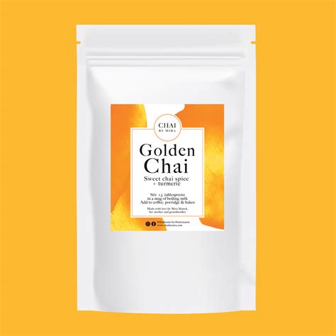 Golden Chai Chai By Mira