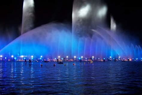 Water Fountain Light & Music Show in Suzhou - Inground Pool Lights