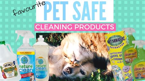 5 Pet Safe Cleaning Products Non Toxic Youtube