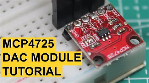 MCP4725 Digital To Analog Converter Tutorial With Arduino And ESP Board