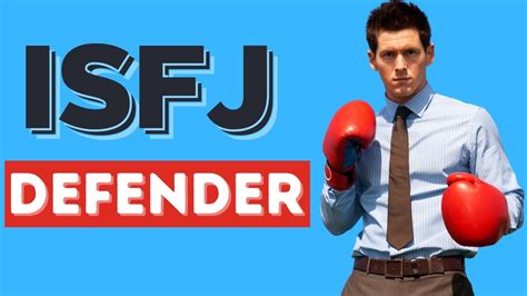 Isfj Defender On The Myers Briggs Personality Indicator Mbti Youtube