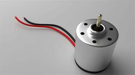 Dc Motor 3d Model 5 3ds Blend Dae Fbx Obj Free3d