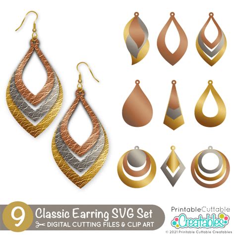 Get Your Cricut Ready: Free SVG Earring Files for the Perfect Summer Look - Cungcaphangchinhhang.com