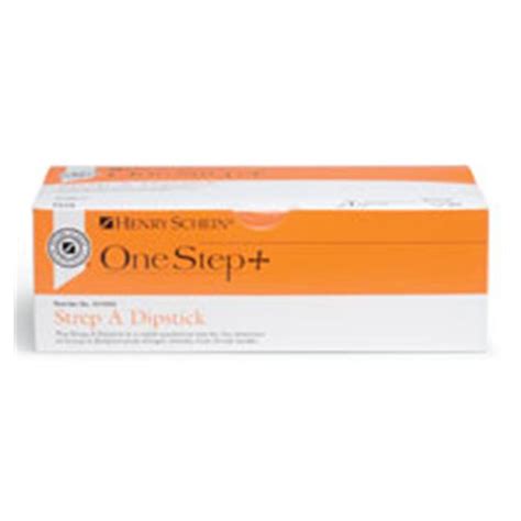 Henry Schein Onestep Strep A Dipstick Test Clia Waived Bx Rx Item