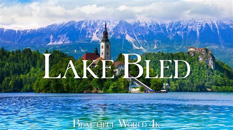 Lake Bled 4K Drone Nature Film Calming Piano Music Natural