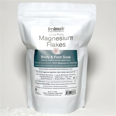 Magnesium Flakes - Freshmade Professional