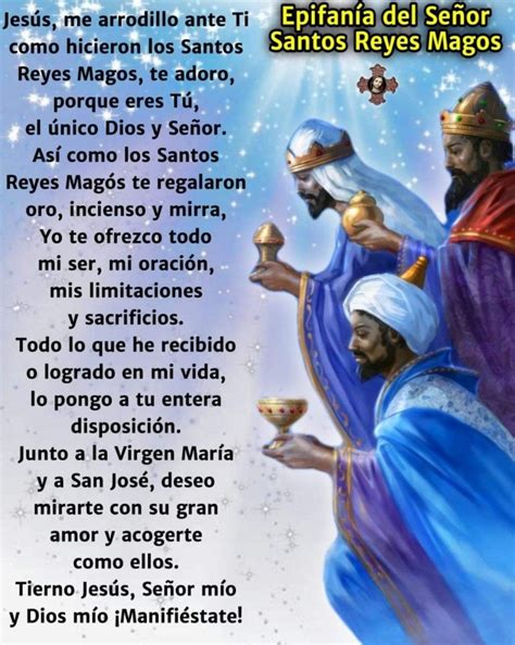 6 De Enero EpifanÍa Del SeÑor Santos Reyes Magos Oracion Reyes