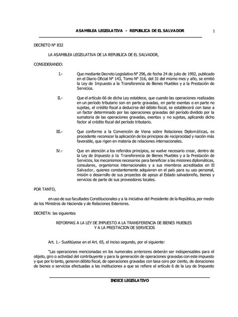 Dl Reforma Ley De Iva Pdf