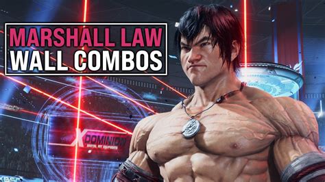 MARSHALL LAW ALL Possible Wall Combos TEKKEN 8 YouTube