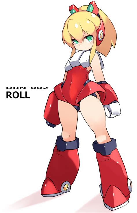 Roll Mega Man And 1 More Drawn By Karukanmonjya Danbooru