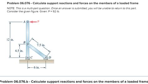 Solved Determine The Force In Member Bd And The Components Chegg