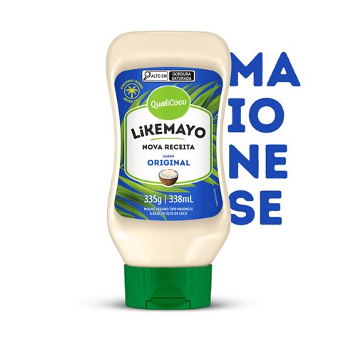 LikeMayo Molho Vegano Tipo Maionese QualiCoco