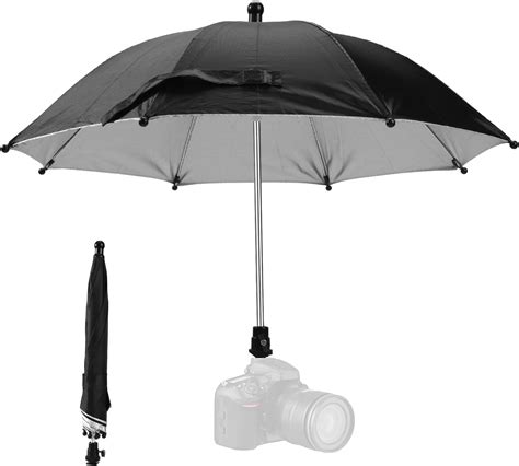 Amazon Camera Hot Shoe Umbrella Waterproof Camera Umbrella Dslr Camera Sunshade Rain