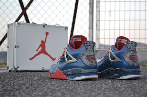 Sneaker Fiend Mag Custom Air Jordan Iv Jumpman Of Steel