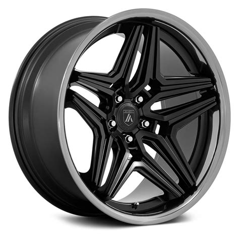 Asanti® Abl 46 Duke Wheels Satin Black With Ddt Lip Rims