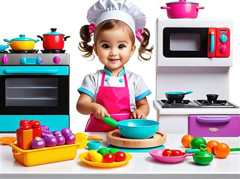 Детская игровая кухня: разновидности, особенности выбора