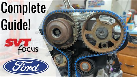 How To Install The Timing Belt And Cams On An Svt Focus After Rebuild Youtube