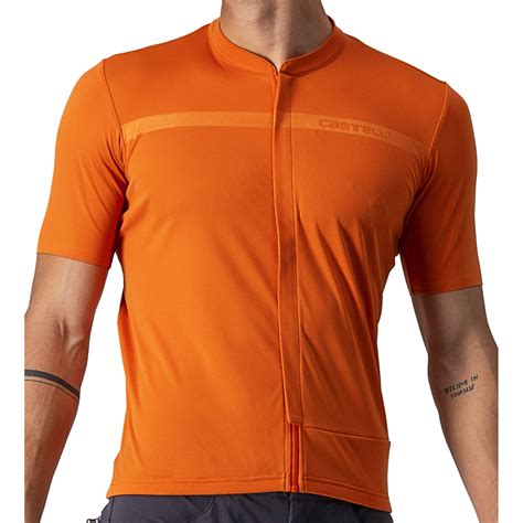 Castelli Maillot De Manga Corta Hombre Unlimited Allroad Orange