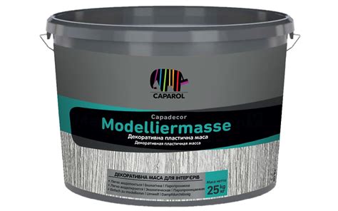 Caparol Modelliermasse интерьерная фактурная шпаклевка 25кг купить в ...