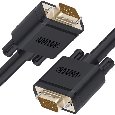 Unitek D Sub VGA D Sub VGA 5m Czarny Y C505G Kabel Morele Net