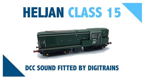 Heljan Class Sound Fitted By Digitrains Youtube