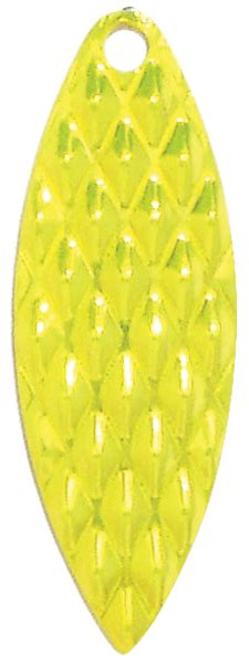 Willowleaf Pro Diamond Blade Sz 3 1 2 CHARTREUSE DYE