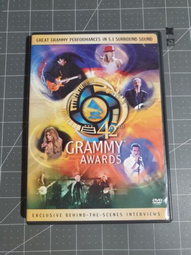 42nd Grammy Awards Dvd 74645023694 Ebay