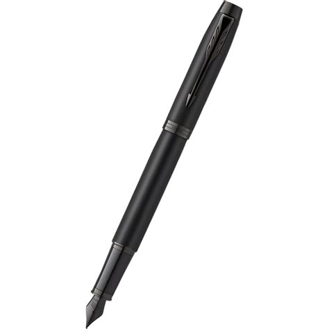 Parker IM Fountain Pen - Achromatic Matte Black - Pen Boutique Ltd