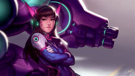 D.va Overwatch Promo by KNKL on DeviantArt