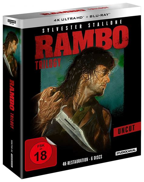 Rambo Trilogy K Ultra Hd Blu Ray Blu Ray K Ultra Hd