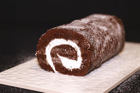 Chocolate Sponge Roll (Serves 5-10) - Artizan Gluten Free Bakery