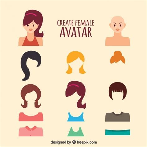 Female Avatars Create