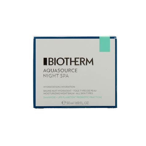 Baume De Nuit Hydratant Biotherm Aquasource Night Spa