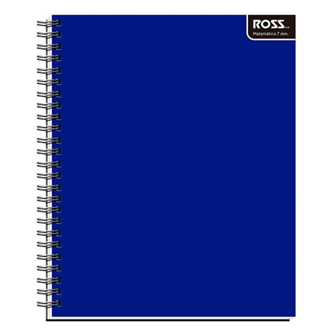 Cuaderno Universitario Liso Hj Mm Azul Ross Buale