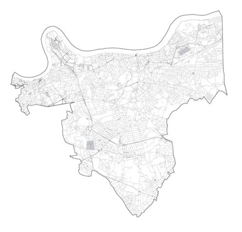 Satélite Vista Los Distritos Londres Mapa Calles Ciudad Londres Borough