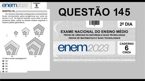 Enem Regular Quest O Cinza N Meros Figurados