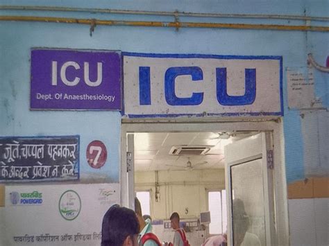 Icu Fire Promptly Controlled At Gwaliors Government Jaya Arogya