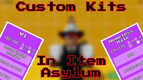 Custom Kits In Item Asylum Item Asylum Youtube