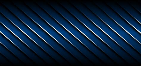 Abstract banner design stripes geometric diagonal lines dark blue color background with light ...