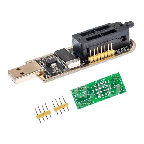 Программатор для SPI FLASH 24CXX, 25XX на основе CH341A — купить в ...
