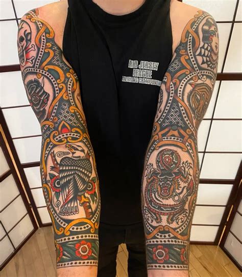 Discover 81+ traditional tattoo sleeve latest - in.coedo.com.vn