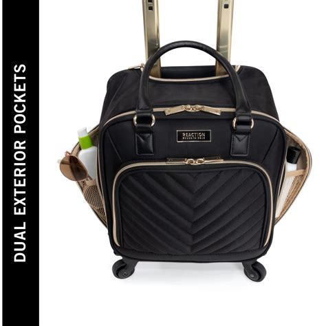 Kenneth Cole Reaction Women S Chelsea Luggage Chevron Softside 8 Wheel