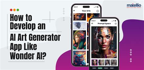 How to Develop an AI Art Generator App Like Wonder AI? - Matellio Inc